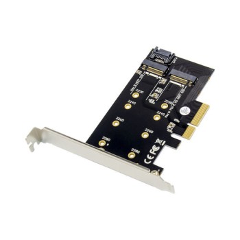 Tarjeta Controladora X-Media M.2 NVMe B&M-Key SSD - PCI Express X4 - XM-PEX4-M2MB