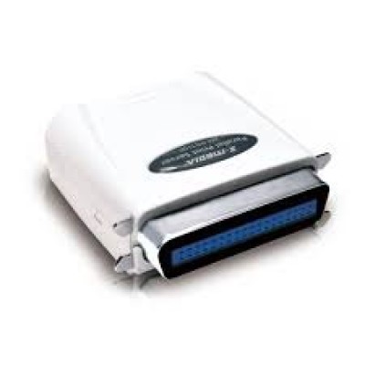 Servidor de Impresión X-Media XM-PS110P - RJ-45 - Puerto Paralelo - 10/100Mbps - Blanco - XM-PS110P