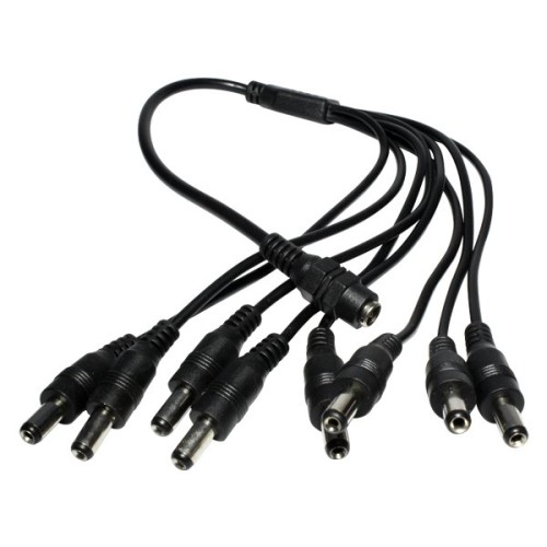 Cable Divisor de Corriente Xcase 1 Hembra a 8 Machos para Cámaras de Vigilancia Modelo VVPULPO1A8 Cable Divisor de Corriente Xcase 1 Hembra a 8 Machos para Cámaras de Vigilancia Modelo VVPULPO1A8