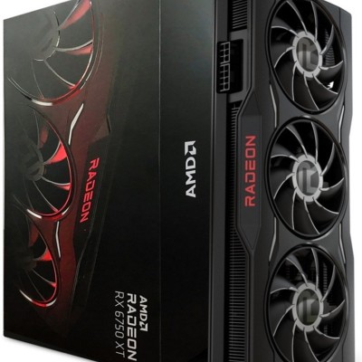 Tarjeta de Video XFX AMD Radeon RX 6750 XT CORE - 12GB - 192-bit - PCI-E 4.0 - GDDR6 - HDMI - DisplayPort - RX-675TMBAF9