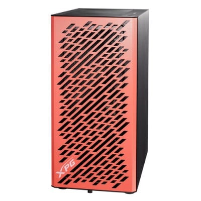 Gabinete ADATA XPG Valor Air Mera - ATX, Micro ATX, Mini-ITX - Sin Fuente - Negro Coral  - VALORAIRMT-BK/OGCWW