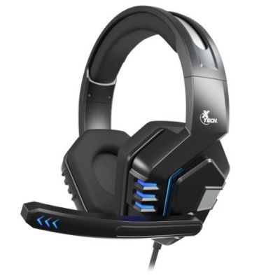Diadema Gamer Xtech Sedna - Alámbrico - 3.5mm - Micrófono - LED - XTH-545