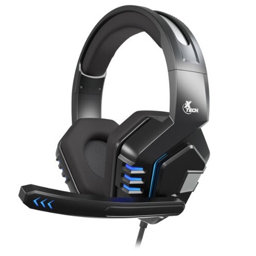 Diadema Gamer Xtech Sedna - Alámbrico con Micrófono Boom y LED - Modelo XTH-545