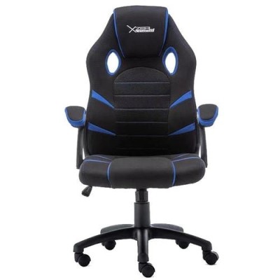 Silla Gamer XZeal XZT-50 - Soporta 120 kg - Negro con Azul - XSST050A