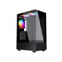 Gabinete Gamer YAGUARET 360 - Mini Torre - Micro ATX/Mini ITX - 3 Ventiladores - Panel Lateral - CG360GBYGT