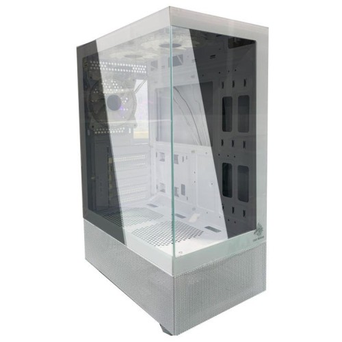 Gabinete Gamer Yaguaret 360 Blanco - Compatible ATX/Micro ATX/Mini ITX - 3 Ventiladores - Modelo CG360GWYGT