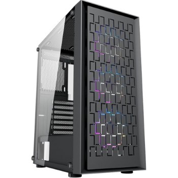 Gabinete Gamer YAGUARET BUSHIDO - Torre - ATX/MICRO-ATX/E-ATX/ITX - 3x Ventilador - Panel Lateral - CGBUSHIDOYGT