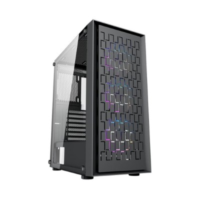 Gabinete Gamer YAGUARET BUSHIDO - Torre - ATX/MICRO-ATX/E-ATX/ITX - 3x Ventilador - Panel Lateral - CGBUSHIDOYGT