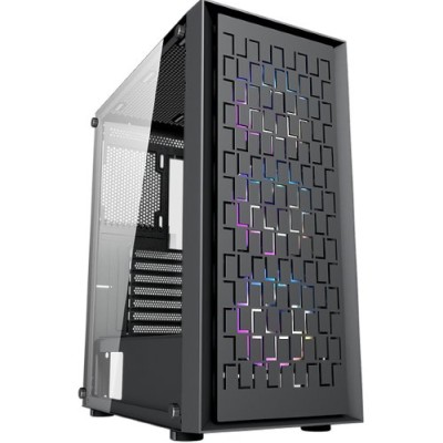 Gabinete Gamer YAGUARET BUSHIDO - Torre - ATX/MICRO-ATX/E-ATX/ITX - 3x Ventilador - Panel Lateral - CGBUSHIDOYGT