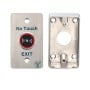 Botón Liberador YLI KITISK841BLED800AM - Sin Contacto - Sensor Infrarrojo - Detección Ajustable - Caja de Metal - KITISK841BLED/MBB800AM