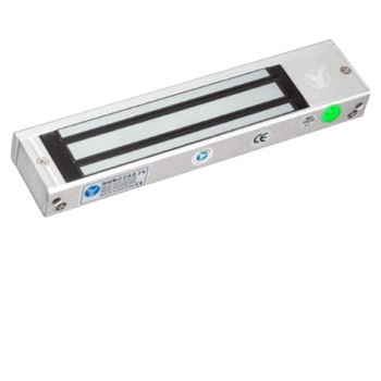 Cerradura Magnética YLI 180kg Fuerza de Sujeción Modelo YM-180N(LED) - Para Puertas de Madera, Vidrio o Metal