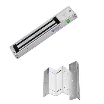 Cerradura Magnética YLI YM280N - 280kg Fuerza de Sujeción con Indicador LED - Modelo YM-280NLED + MBK-280NZL Cerradura Magnética YLI YM280N - 280kg Fuerza de Sujeción con Indicador LED - Modelo YM-280NLED + MBK-280NZL