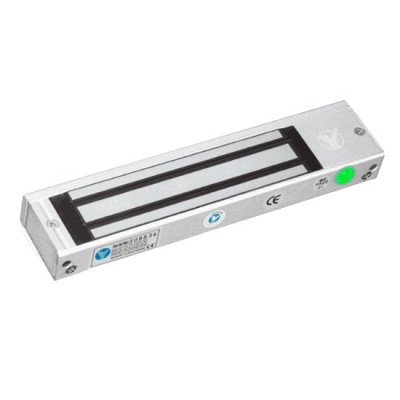 Cerradura Magnética YLI YM500NLED - Soporta 500kg - Con Indicador LED para Control de Acceso - Compatible con Soporte MBK500NZL - YM-500N(LED)