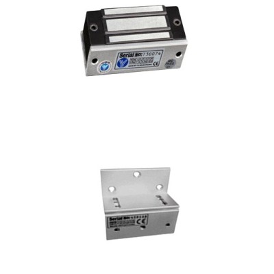 Cerradura Magnética YLI YM60ZPACK - Incluye Soporte de Fijación - Tipo Z - YM60ZPACK