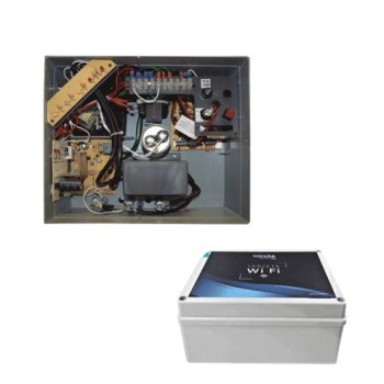 Kit Energizador YONUSA para Cerca Eléctrica con Módulo Wi-Fi - Modelo EY10000127AF + MWIFI Kit Energizador YONUSA para Cerca Eléctrica con Módulo Wi-Fi - Modelo EY10000127AF + MWIFI