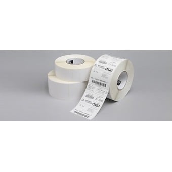 Etiqueta de Poliéster Gloss Zebra Technologies 4x2 Pulgadas Transferencia Térmica Modelo 10002631