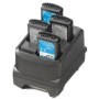 Base de Carga para Baterías Cuádruple Zebra - No incluye fuente de alimentación - SAC-MC33-4SCHG-01