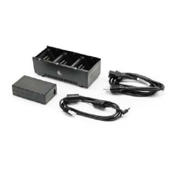 Centro de Carga Zebra Technologies - 3 Baterías - para ZQ600/QLn/ZQ500 - SAC-MPP-3BCHGUS1-01