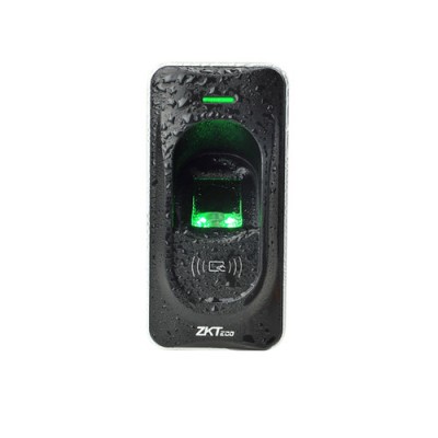 Lector Biométrico ZKTeco FR1200 - Lector de Huella/Tarjetas RFID - RS485 - IP65 - FR1200