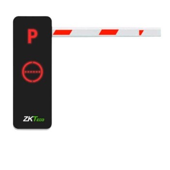 Barrera Vehicular ZKTeco BGM1060L - Brazo Recto - 6M - Gabinete con Luz LED - BGM1060L