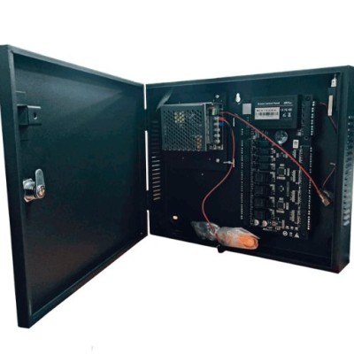 Control de Acceso Profesional ZKTeco C3400B - Para 4 Puertas - Hasta 4 Lectores - Incluye Gabinete - C3-400 PACK B