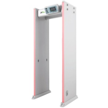 Arco Detector de Metales ZKTeco D4330IP65 - Pantalla 7" - 33 Zonas de Detección - Alarma - LED - D4330/IP65