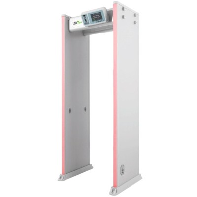 Arco Detector de Metales ZKTeco D4330IP65 - Pantalla 7" - 33 Zonas de Detección - Alarma - LED - D4330/IP65