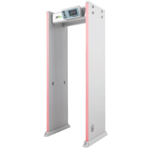 Arco Detector de Metales ZKTeco D4330IP65 - Pantalla 7 pulgadas - 33 Zonas de Detección