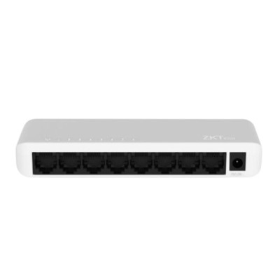 Switch ZKTeco ESE85G - Gigabit Ethernet - 8 Puertos - No Gestionado - ES-E8-5-G