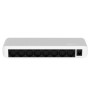 Switch ZKTeco ESE85G - Gigabit Ethernet - 8 Puertos - No Gestionado - ES-E8-5-G