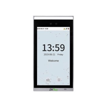 Control de Acceso ZKTeco FaceDepot-7B - 7" - Reconocimiento Facial - Pantalla Táctil - 2 Altavoces - FACEDEPOT-7BL(CH)