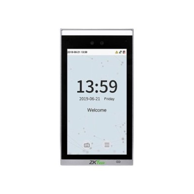 Control de Acceso ZKTeco FaceDepot-7B - 7" - Reconocimiento Facial - Pantalla Táctil - 2 Altavoces - FACEDEPOT-7BL(CH)