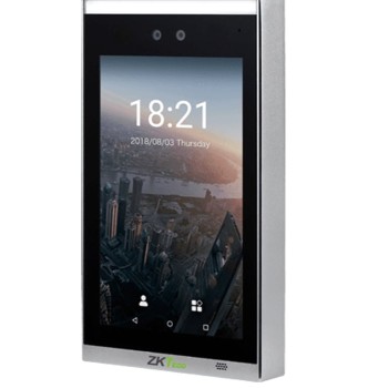 Control de Acceso ZKTeco FACEDEPOT-7BL - 7" Pantalla Táctil con Reconocimiento Facial