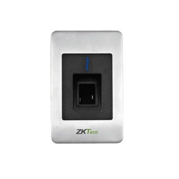 Lector Esclavo ZKTeco FR1500SMF - Lector de Huella Digital - Lector de Tarjetas MIFARE 13.56 MHz - Compatible con Paneles InBio - FR1500S- MIFARE