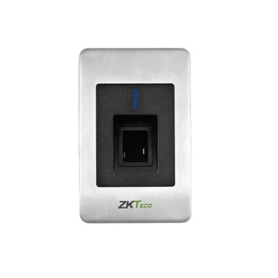 Lector Esclavo ZKTeco FR1500SMF - Lector de Huella Digital - Lector de Tarjetas MIFARE 13.56 MHz - Compatible con Paneles InBio - FR1500S- MIFARE