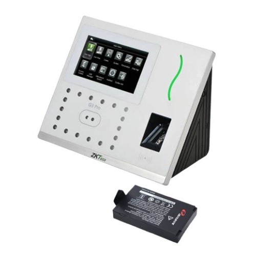 Control de Acceso ZKTeco G3PRO - Lector de Huella Digital y Tarjetas ID 125 KHz con Batería