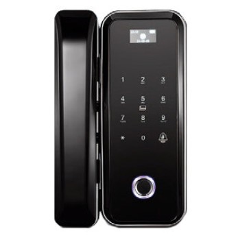 Cerradura ZKTeco GL300 - Biométrica - 100 Usuarios - Para Puertas de Vidrio - Ancho de Puerta de 8 a 13mm - GL300