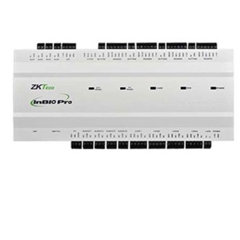 Panel de Control de Acceso Avanzado ZKTeco INBIO460PRO - 4 Puertas - Hasta 20000 Huellas - Requiere Licencia - INBIO460PRO