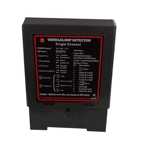 Sensor de Masa de Carril Único ZKTeco ZF24 - Compatible con Barreras WEJOIN y ZKTeco - Modelo LD01