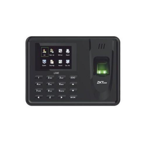Lector Biométrico ZKTeco LX-40Z - 2.8 pulgadas - Lector de Huella - 500 Usuarios - USB