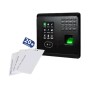Control de Acceso ZKTeco MB360 - Reconocimiento Facial - Lector de Huella - Lector de Tarjeta - 20 Tarjetas - MB360-WITH-CARDS
