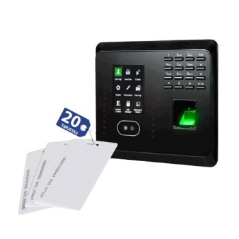 Paquete de Control de Acceso y Asistencia MB3609DP - Terminal Multi-biométrica MB360 - Incluye 20 Tarjetas de Proximidad ID - MB360 WITH CARDS