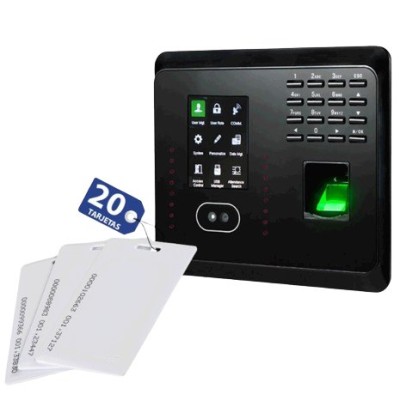 Paquete de Control de Acceso y Asistencia MB3609DP - Terminal Multi-biométrica MB360 - Incluye 20 Tarjetas de Proximidad ID - MB360 WITH CARDS