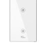 Apagador inteligente ZKTeco NGS102 - Wi-Fi - Control Remoto vía app - 2 Botones - Se requiere cable neutro - NG-S102