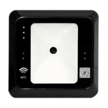 Lector de Tarjeta ZKTeco QR500 - Con Salida Wiegand - Distancia hasta 5 cm - Código QR/ MIFARE/ DESFire - Negro - QR500-B