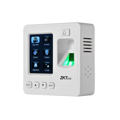 Terminal de Control de Acceso ZKTeco SF100 - 2.4" - Lector de Huella Digital - USB - SF100/ID