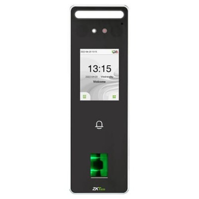 Control de Acceso ZKTeco SpeedFaceV3L - 2.4" - Lector de Huella Digital - Detección de Rostro - Pantalla Tactil - SPEEDFACE-V3L