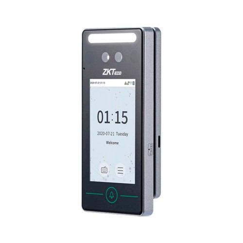 Control de Acceso ZKTeco SpeedFace-V4L con Reconocimiento Facial y de Palma - 4 pulgadas Pantalla Táctil - Negro