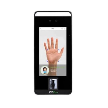 Control de Acceso ZKTeco SpeedFaceV5LPWIFI - Reconocimiento Facial - Lector de Palma/Huella Digital - Wi-Fi - SPEEDFACE-V5L P WIFI