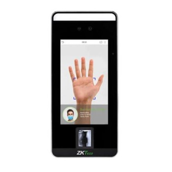 Control de Acceso ZKTeco con Reconocimiento Facial y Lector de Palma/Huella Digital SPEEDFACE-V5L P WIFI